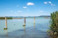 Port of Balatonlelle on Lake Balaton, Hungary Royalty Free Stock Photo