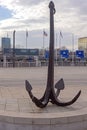 Port Belgrade Anchor Royalty Free Stock Photo