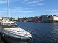 Port of Bergen in the sunny afternoon, Norway