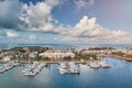Port in bermuda island Royalty Free Stock Photo