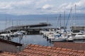 The Port of Thonon les Bains Royalty Free Stock Photo