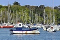 Port of BÃÂ©nodet in France Royalty Free Stock Photo