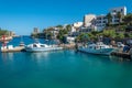 Port of Cala Figuera with typical Majorcan boats moored Royalty Free Stock Photo