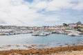 Port of Camaret-sur-mer with its boats, its lighthouse, in FinistÃÂ¨re in Brittany