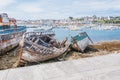 Port of Camaret-sur-mer with its boats, its lighthouse, in FinistÃÂ¨re in Brittany