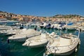 Port of Cassis old town. Provence, France Royalty Free Stock Photo