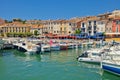 Port of Cassis old town. Provence, France Royalty Free Stock Photo