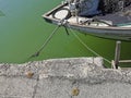 port of Cattolica with fishing boats mediterranean sea