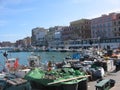 Port of Anzio in Italy.