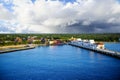 Port at Cozumel, Mexico Royalty Free Stock Photo