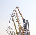 Port cranes