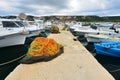 Port on the Croatian coast,Rab City