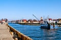 Port Darlowo in Poland Royalty Free Stock Photo
