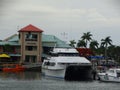 Port Denarau, Tropical Paradise - Fiji - islands on South Pacific Royalty Free Stock Photo