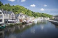 The Port of Dinan, Brittany, France