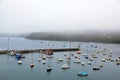 Port of Douarnenez in bad weather (Brittany, Finistere, France)