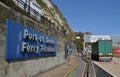 Port Dover Ferry Terminal lorry