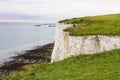 Port of Dover, seascape, view from the cliff Royalty Free Stock Photo