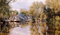 Port of Echuca Paddlesteamers Royalty Free Stock Photo