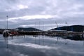 Port of El Ferrol, Galicia, Spain, October 7, 2019