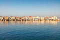 The port of Elafonisos in Lakonia, Greece