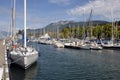 Port of Evian-les-Bains in France Royalty Free Stock Photo