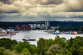 port in Finnish archipelago - Turun satama Royalty Free Stock Photo