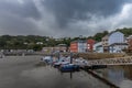 Port of the fishing village of O Barqueiro, A Coruna, Galicia, Spain