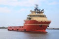 Platform Supply Vessel at Port Fourchon, Louisiana