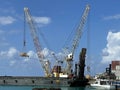 Port of George Town on Grand Cayman in the Cayman Islands Royalty Free Stock Photo