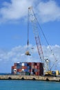 Port of George Town on Grand Cayman in the Cayman Islands Royalty Free Stock Photo