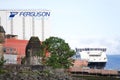 Ferguson Marine shipbuilding to be nationalised by Scottish UK government bu Royalty Free Stock Photo