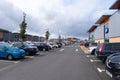 Port Glasgow Retail Park in Inverclyde Scotland.