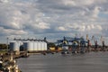 Port grain terminals