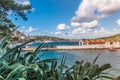 Ships in Skiathos harbor