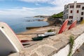 Port of Guethary - France Basque Coast Royalty Free Stock Photo