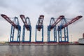 Port of Hamburg Royalty Free Stock Photo
