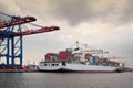 Port of hamburg Royalty Free Stock Photo