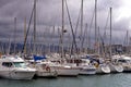 Port of Hendaye in France Royalty Free Stock Photo