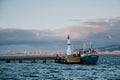 Port on Heybeliada, one of the Princes Islands in Istanbul