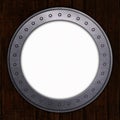 Port Hole with white space Royalty Free Stock Photo