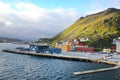 Port of Honningsvag, which is the northernmost city in Norway. It is located in Nordkapp, Troms og Finnmark county, Norway.