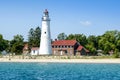 Port Huron Lighthouse Royalty Free Stock Photo