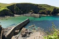 Port Isaac harbour North Cornwall England UK Royalty Free Stock Photo