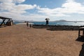 Port of the island of Lobos, near Fuerteventura, where the boats that carry tourists embark and disembark