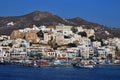 Port on the island of Naxos Royalty Free Stock Photo