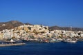 Port on the island of Naxos Royalty Free Stock Photo