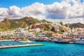 Port on the island of Naxos Royalty Free Stock Photo