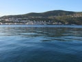 Port on the island of Samos, Greece Royalty Free Stock Photo