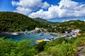 Port of the island of Terre-de-Bas, Iles des Saintes, Les Saintes, Guadeloupe, Lesser Antilles, Caribbean